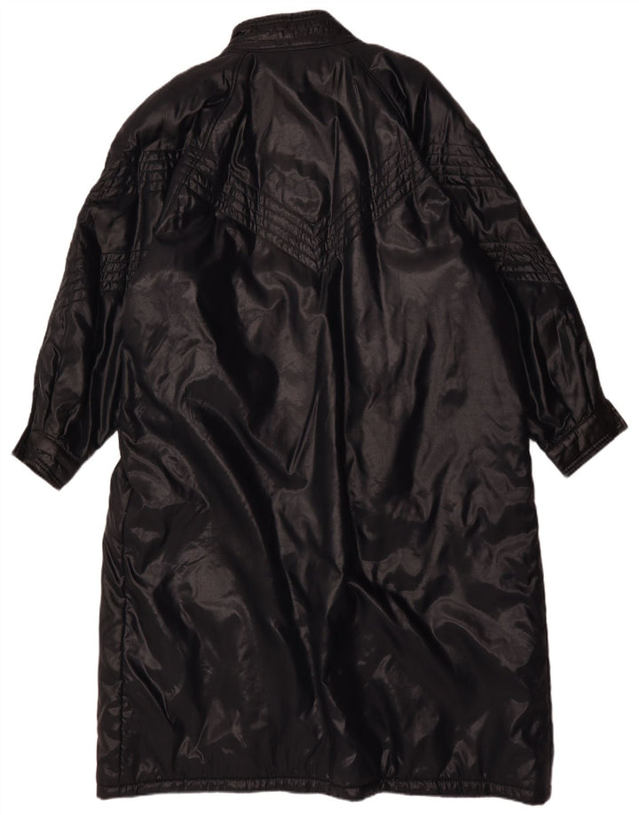 Sobretudo feminino vintage IT 50 XL azul marinho