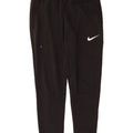 Nike Mens Dri Fit Calças de treino Joggers Médio Algodão Preto