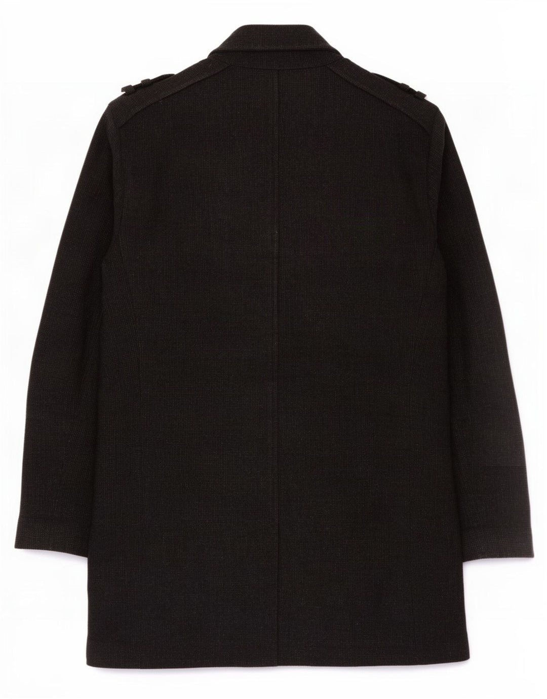 Sobretudo militar masculino Ted Baker tamanho 4 grande lã cinza