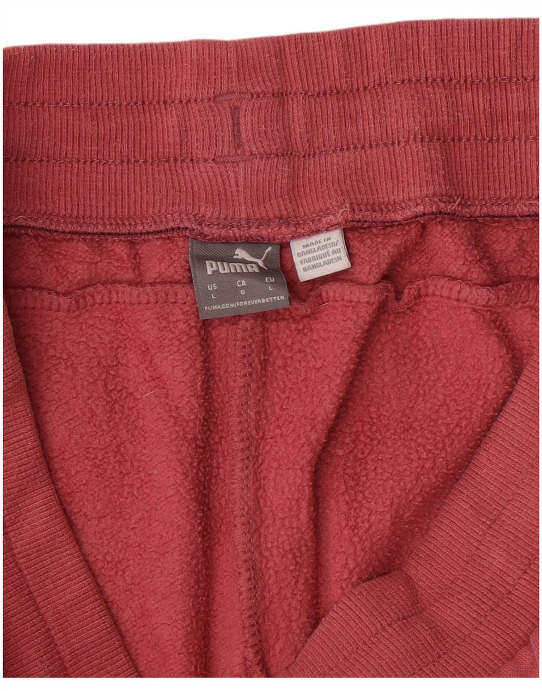 Calça de treino feminina PUMA Joggers UK 14 grande rosa