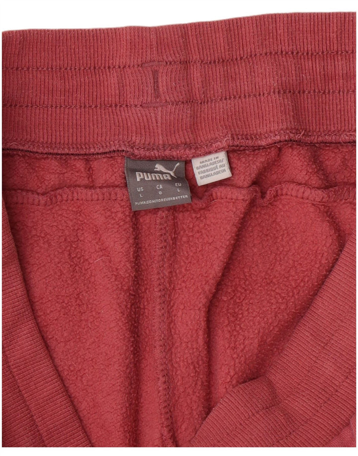 Calça de treino feminina PUMA Joggers UK 14 grande rosa