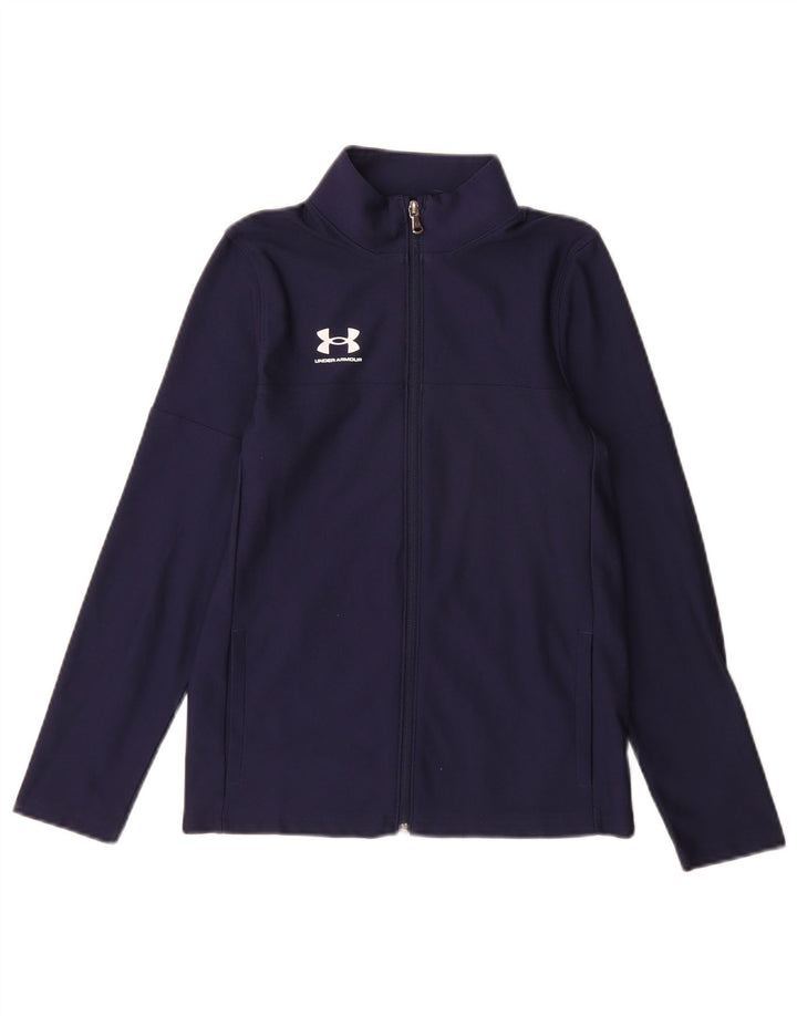 Jaqueta Under Armour Boys Treino Top 9-10 Anos Médio Azul Marinho