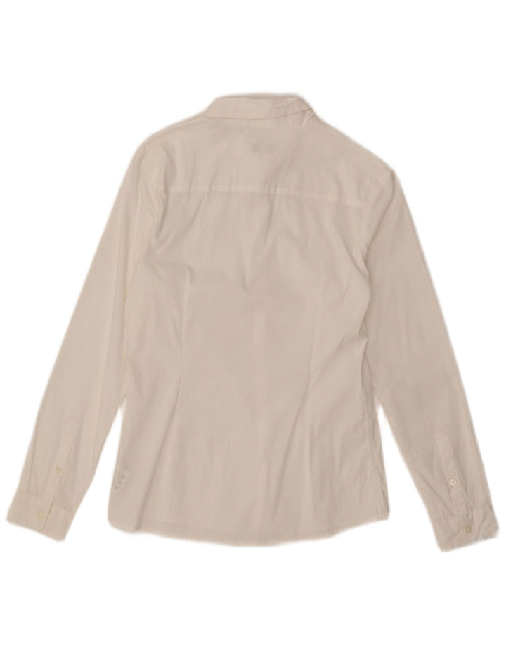 Camisa United Colors of Benetton Boys 10-11 Anos XL Algodão Branco