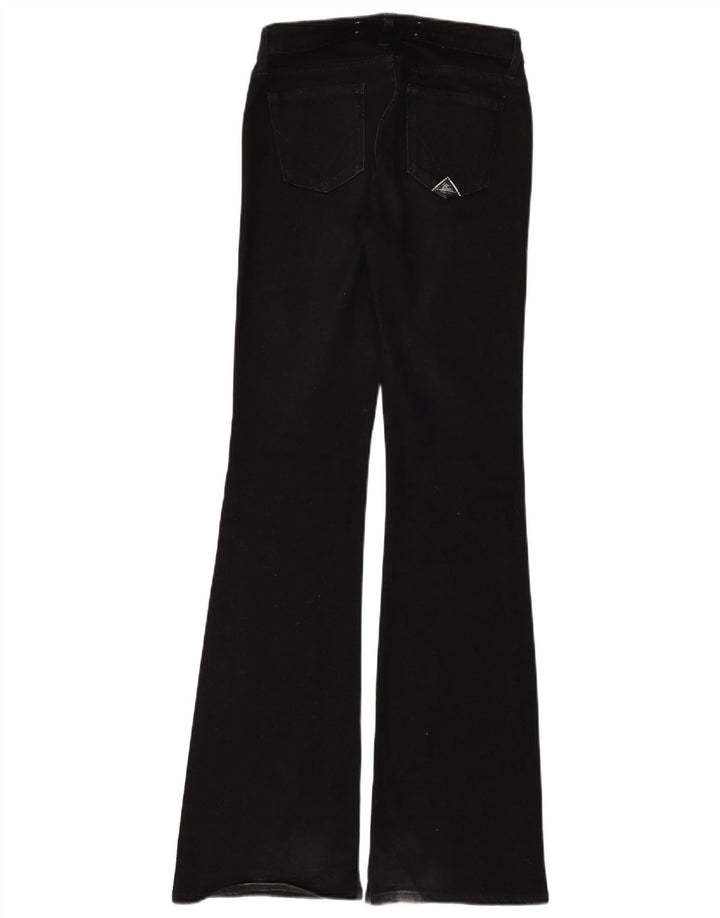 Calça jeans feminina Roy Rogers W26 L35 algodão preto
