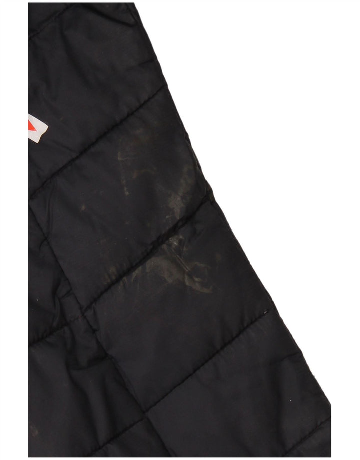 Jaqueta acolchoada masculina FAT FACE UK 38 nylon azul marinho médio