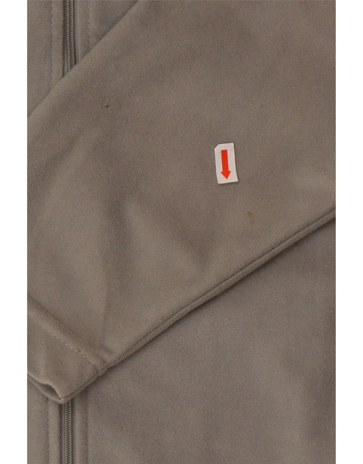 Kappa Mens Treino Top Jaqueta Cinza Médio Colourblock Poliéster