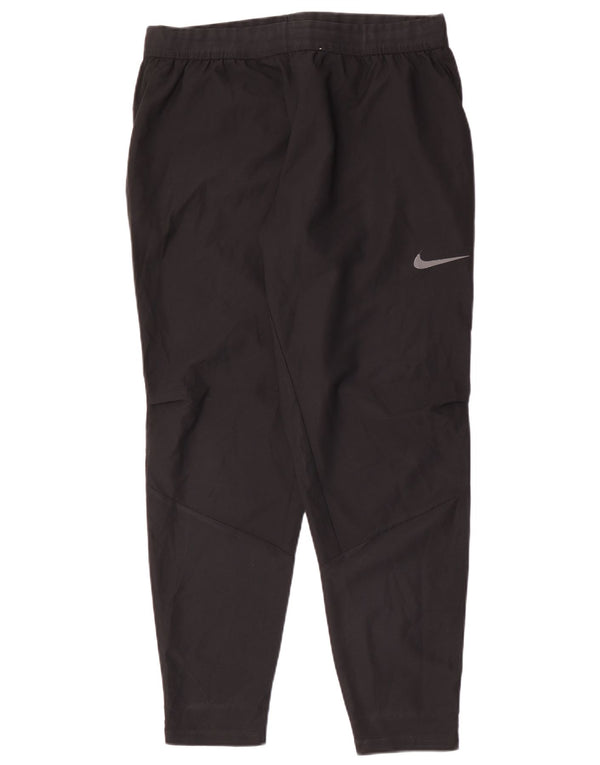 Nike Mens Dri Fit Calças de treino Joggers Grande Poliéster Preto