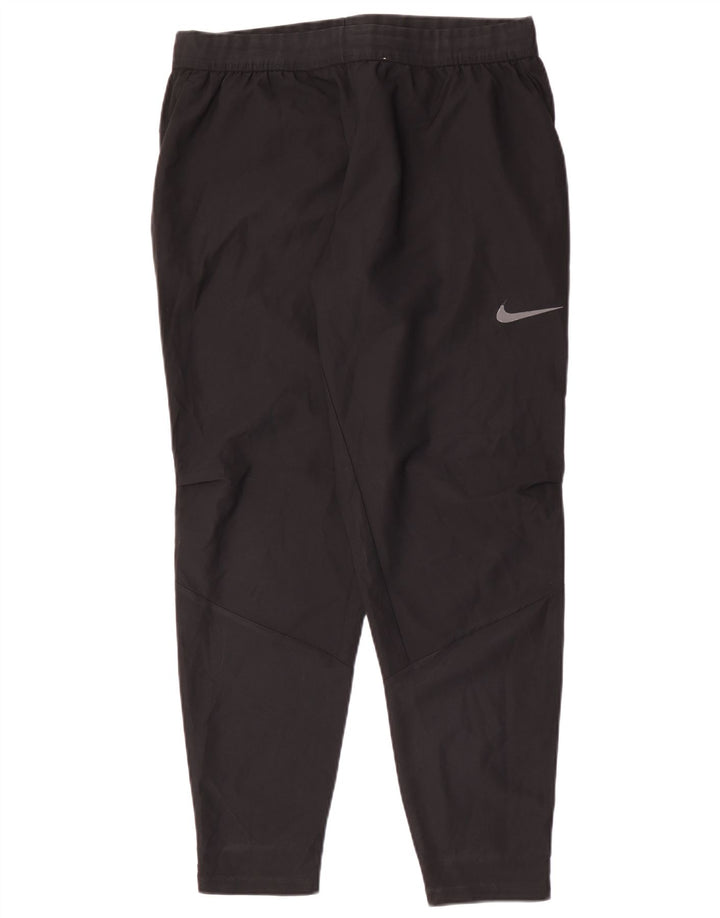 Nike Mens Dri Fit Calças de treino Joggers Grande Poliéster Preto