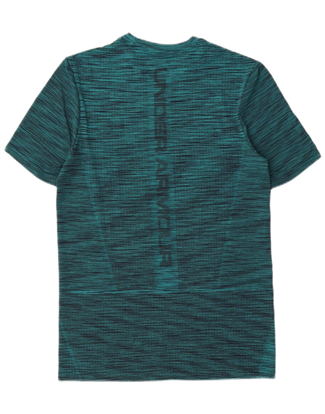 Camiseta masculina Under Armour pequena listra verde