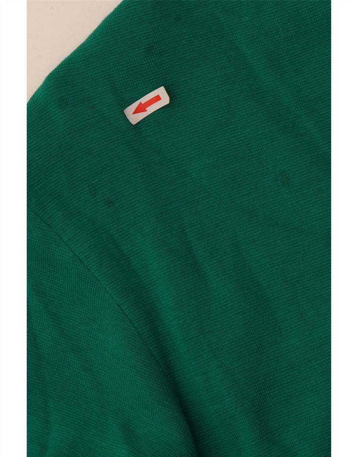 Vestido jumper feminino De Pietri IT 44 lã verde médio