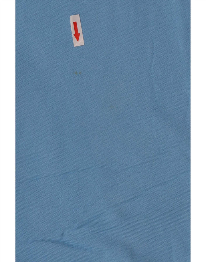 Calça de treino masculina Levi's pequena azul algodão