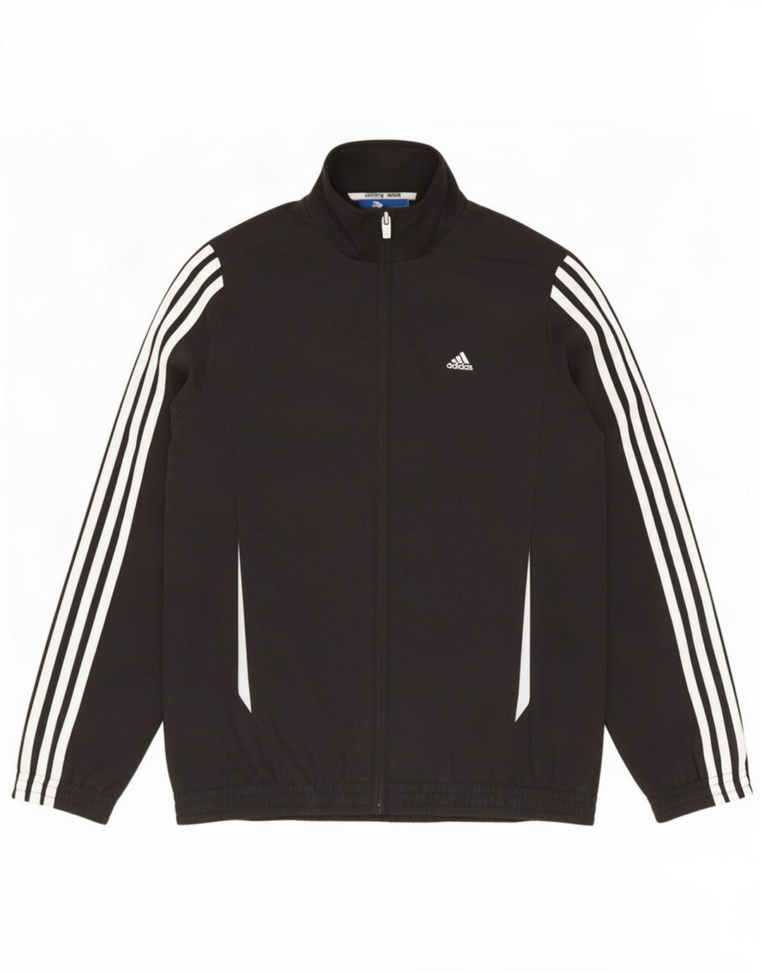 Casaco de treino gráfico Adidas Boys 11-12 anos preto poliéster