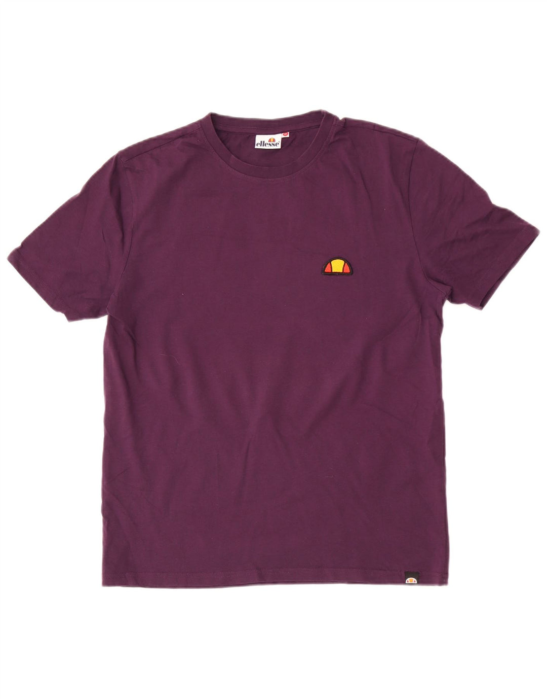 Camiseta masculina Ellesse Top médio algodão roxo