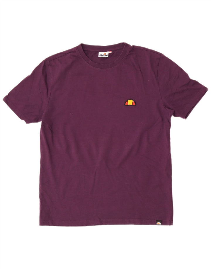 Camiseta masculina Ellesse Top médio algodão roxo