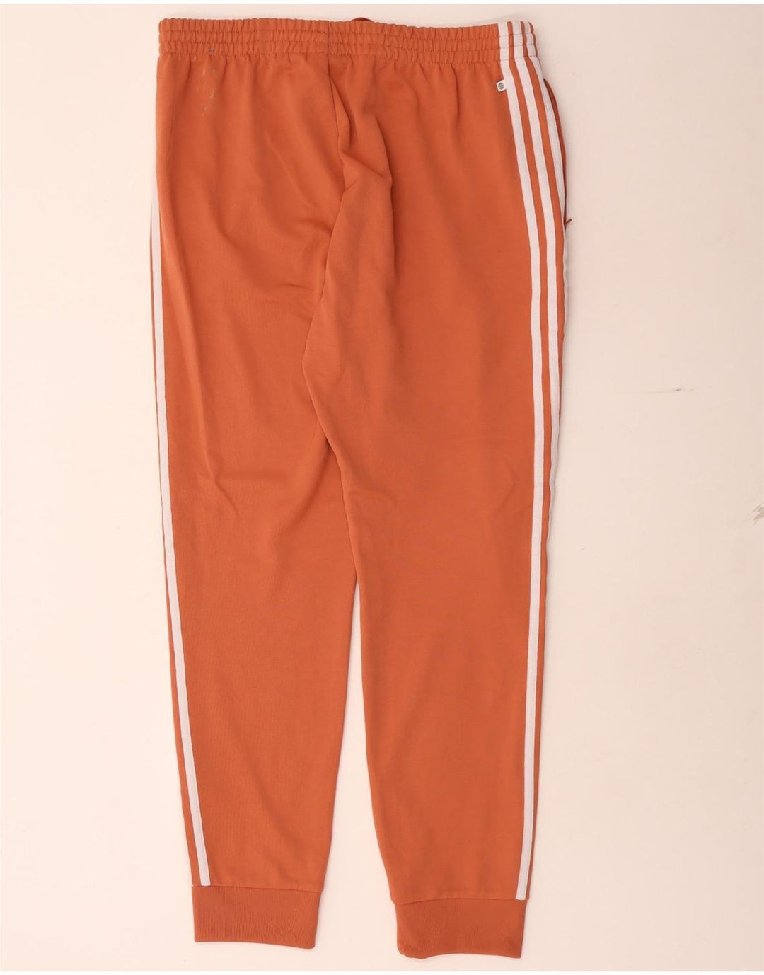 Adidas Mens Calças de treino Joggers XL Laranja Poliéster