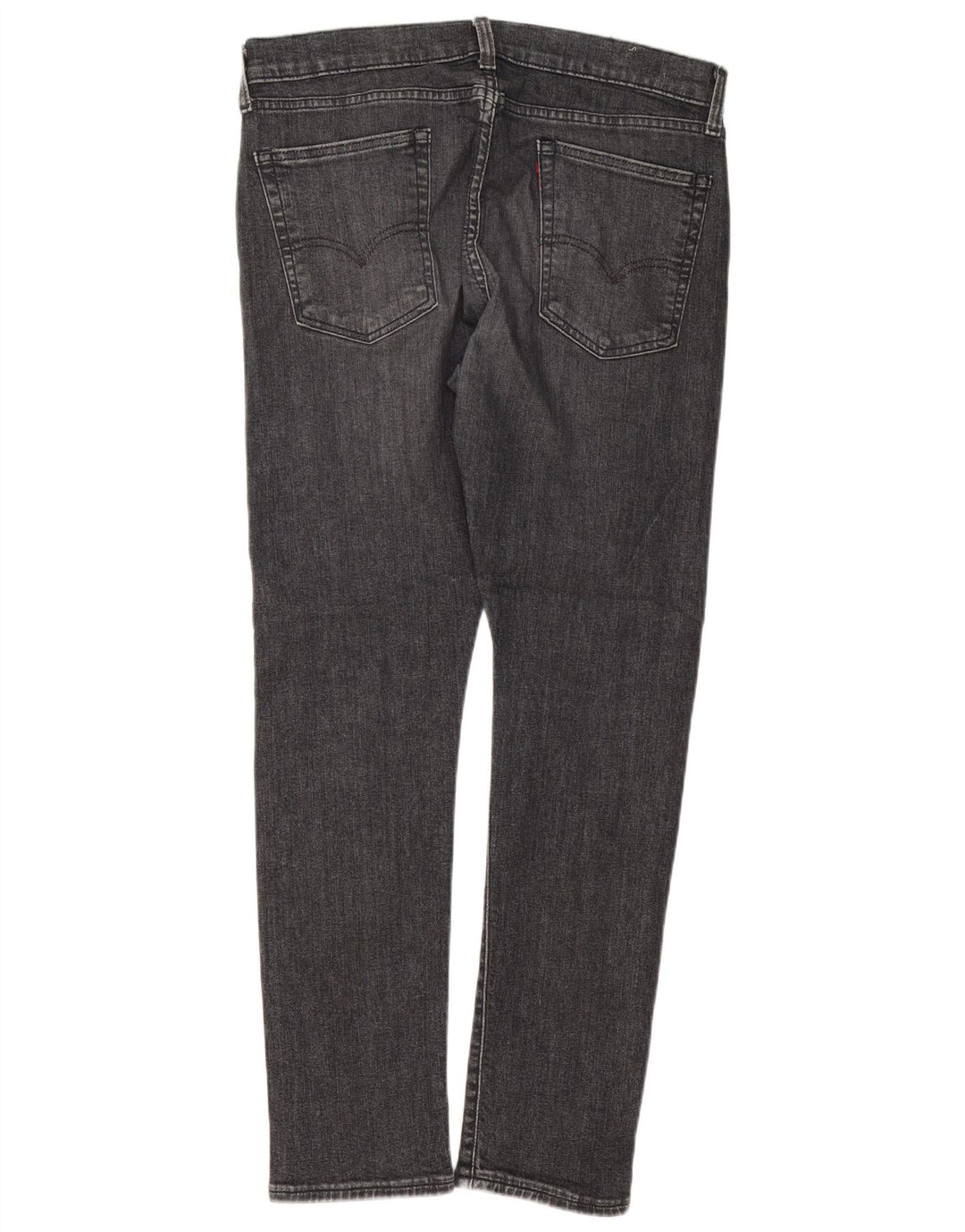 Levi's Mens Slim Jeans W36 L32 Cinza Algodão