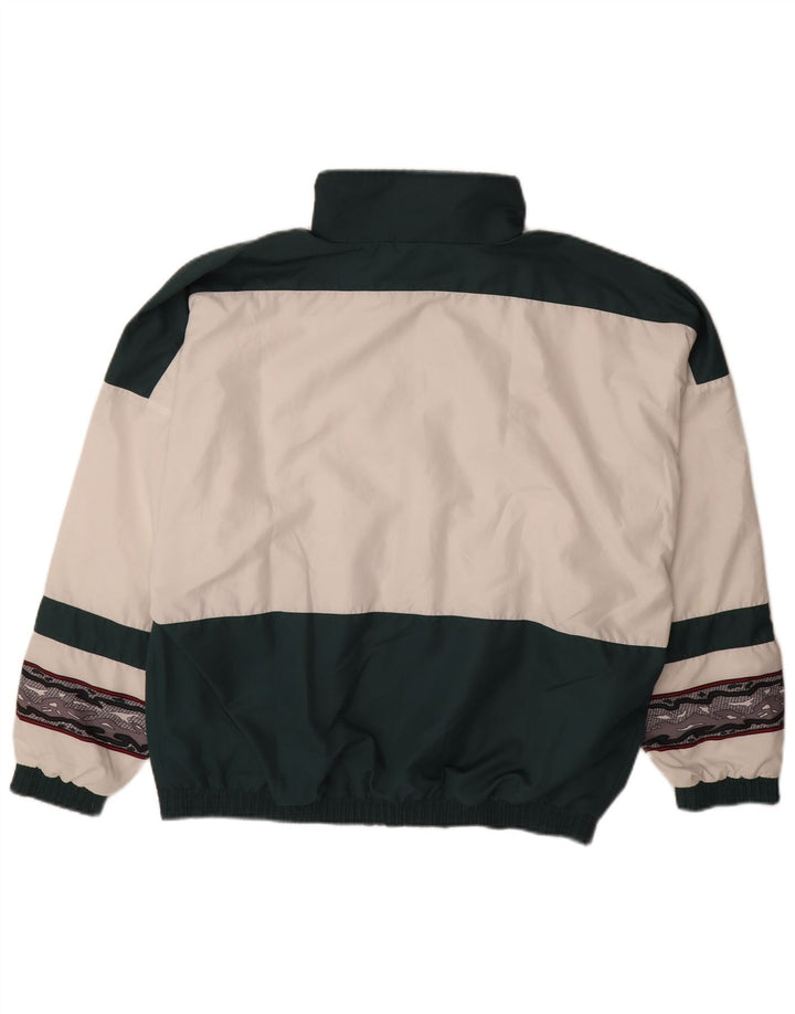 Jako Mens Treino Top Jaqueta Grande Poliéster Colorblock Verde