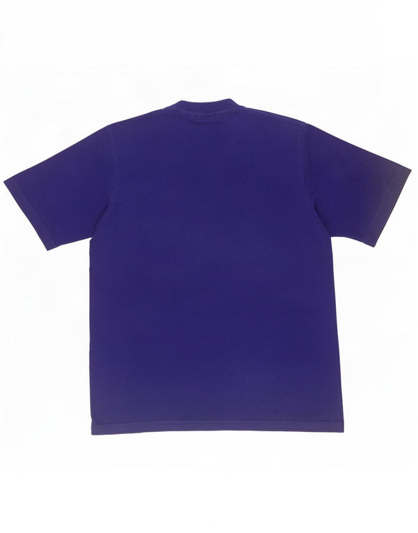 Adidas Mens Graphic T-Shirt Top UK 36/38 Pequeno Azul Algodão