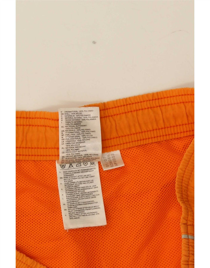 Shorts de natação masculino Adidas grande laranja nylon