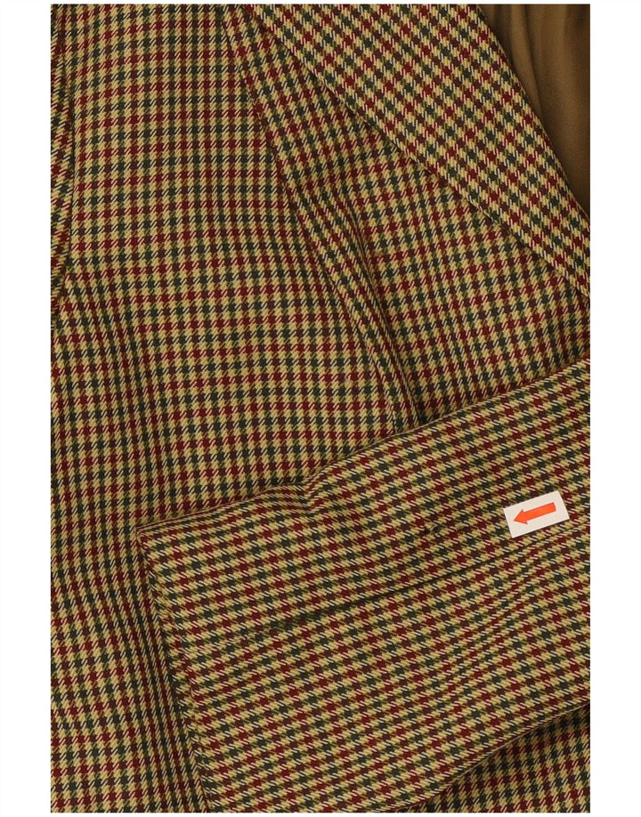 Jaqueta Blazer Moschino Feminina Barato e Chique Reino Unido 12 Médio Bege Clássico