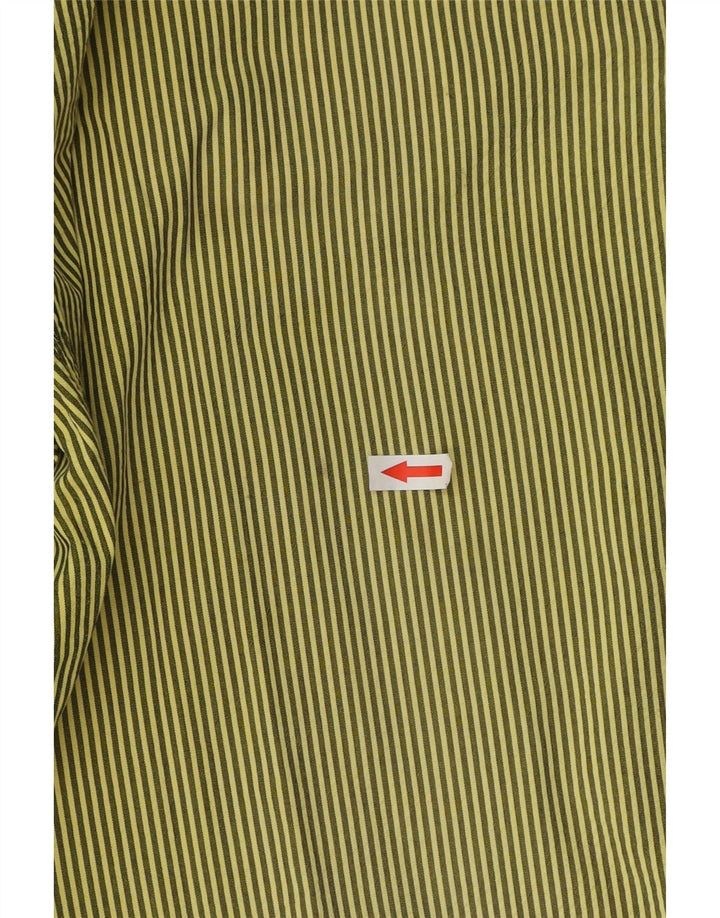 Shorts Cargo Masculino Armani EU 48 Médio W36 Algodão Listrado Verde