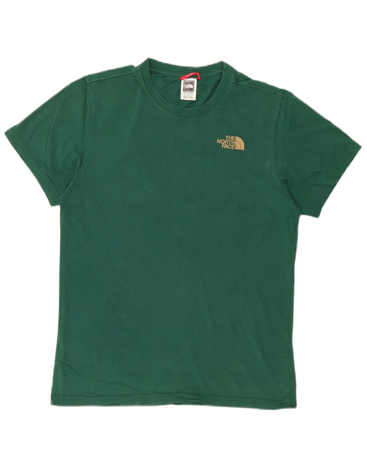 Camiseta gráfica masculina THE NORTH FACE top pequeno verde