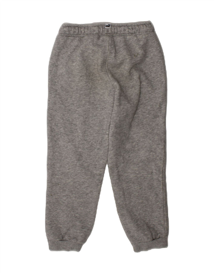 PUMA Girls Tracksuit Trousers Joggers 5-6 Years  Grey Cotton Vintage Puma and Second-Hand Puma from Messina Hembry 
