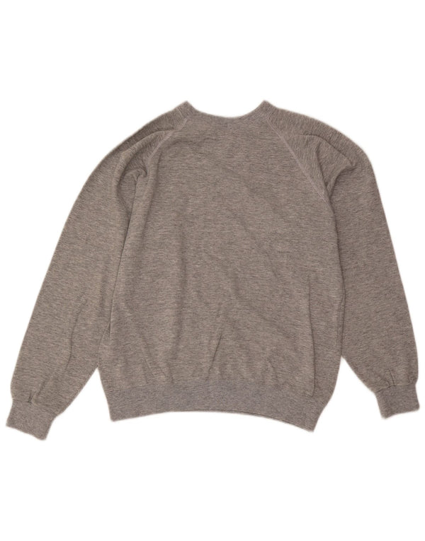 Champion moletom gráfico masculino jumper pequeno cinza manchado