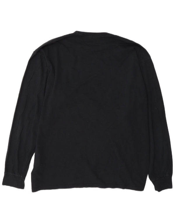 Vans Mens Classic Fit Graphic Top Long Sleeve XL Navy Blue Cotton