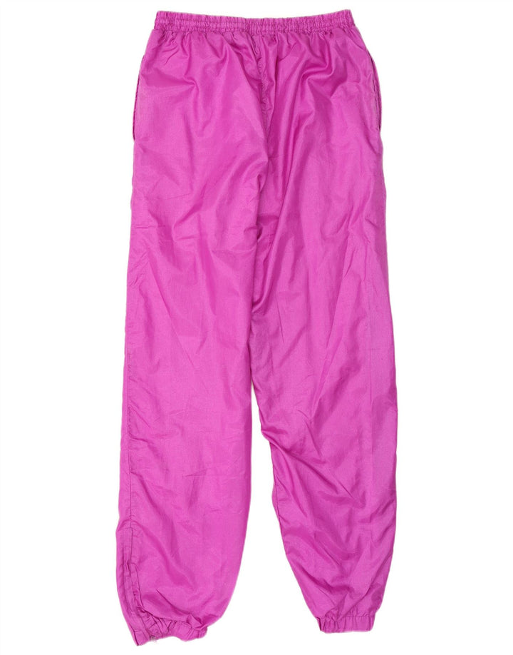 Calça de treino masculina vintage joggers rosa médio