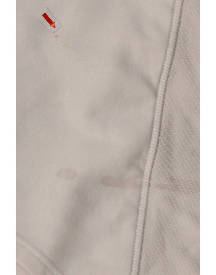 Suéter masculino com capuz gráfico TOMMY HILFIGER grande algodão branco
