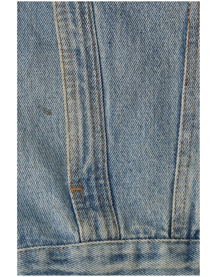 Lois Mens Denim Gilet UK 38 Algodão Azul Médio