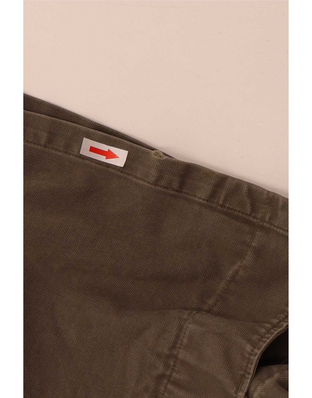 Jaqueta militar masculina vintage UK 40 grande cáqui