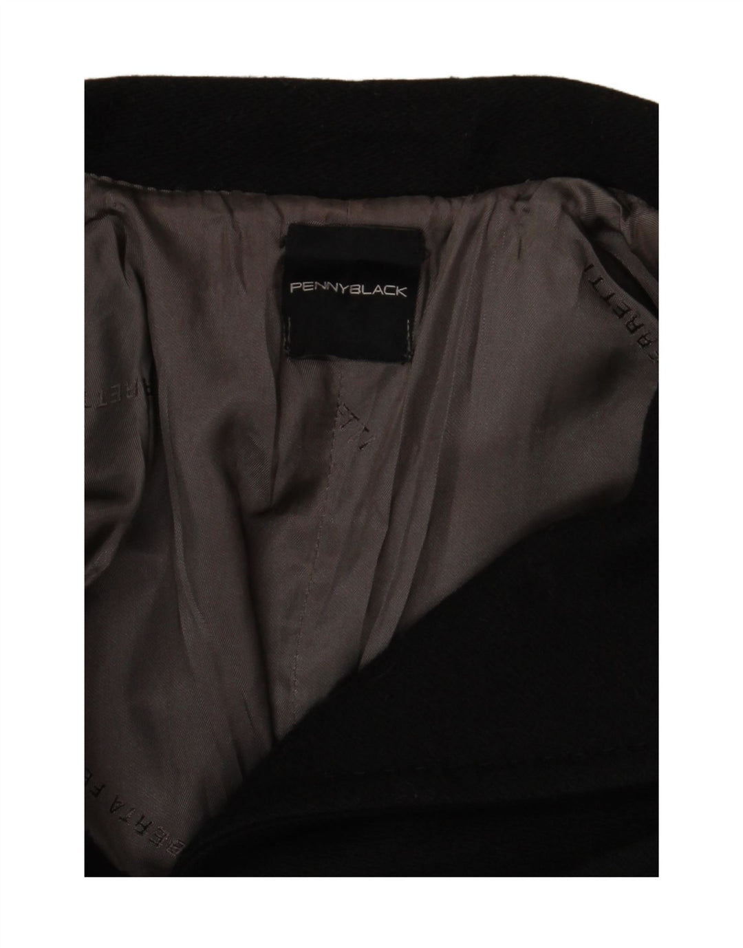 Sobretudo feminino Penny Black UK 12 médio preto