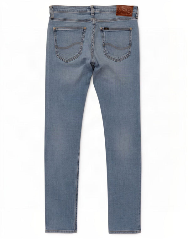 Lee Womens Malone Slim Jeans W31 L32 Azul Algodão