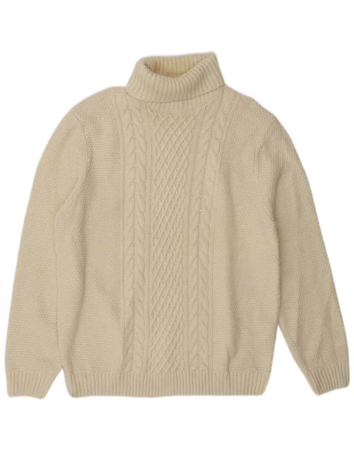 Suéter masculino PIOMBO com gola redonda 2XL acrílico branco