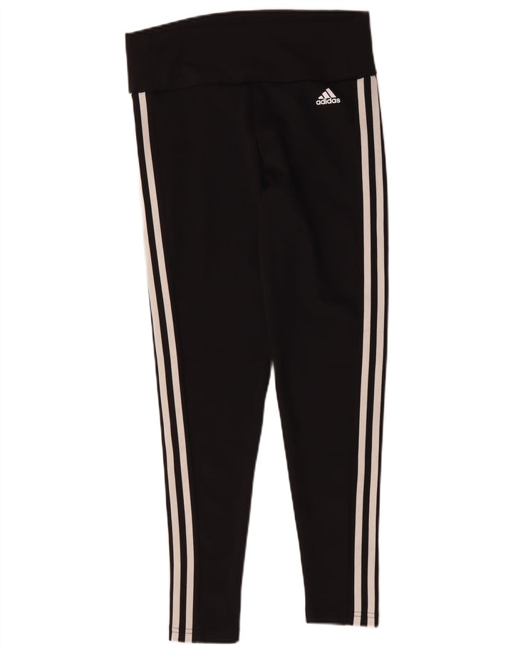 Leggings Adidas Aeroready Femininas UK 12/14 Médio Preto Poliéster