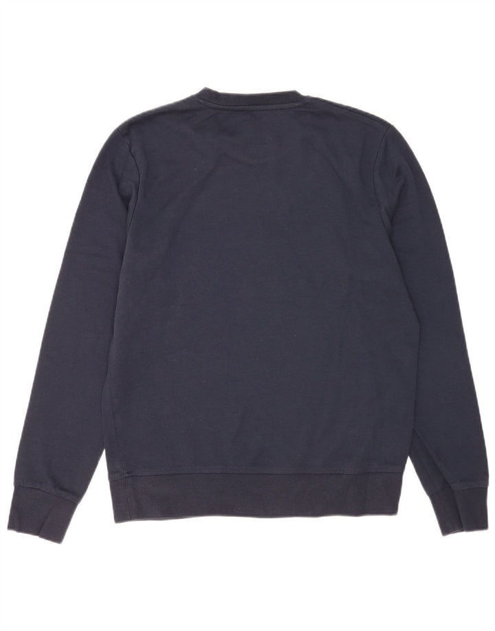 Jack & Jones moletom masculino jumper médio azul marinho algodão