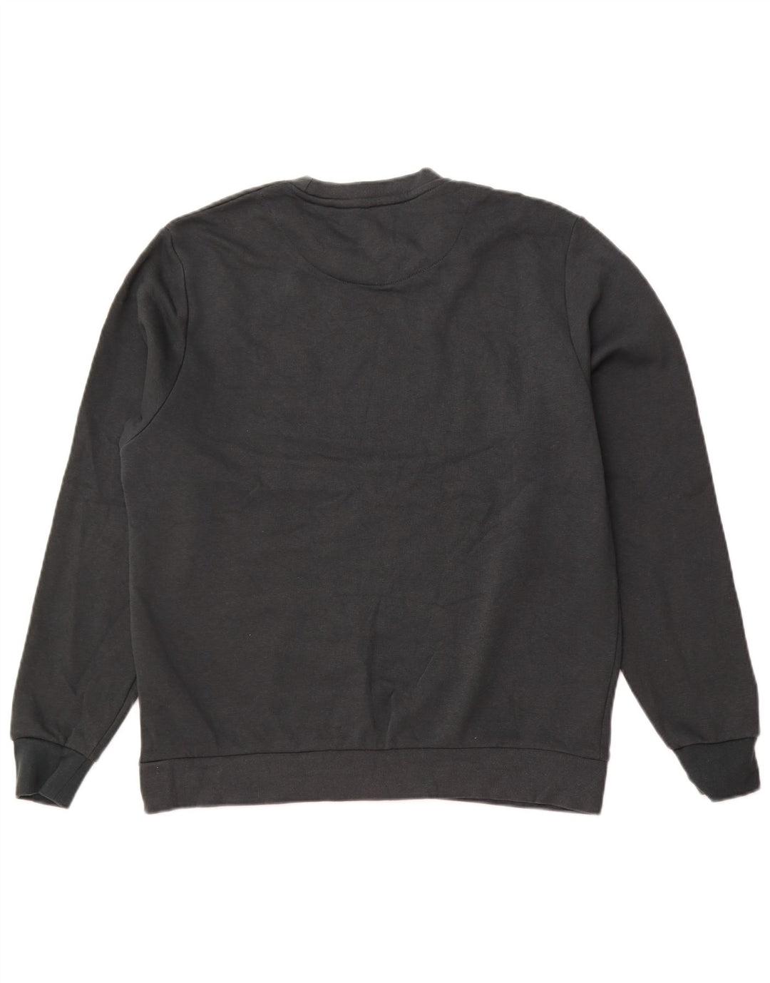 JACK & JONES moletom masculino jumper grande algodão cinza