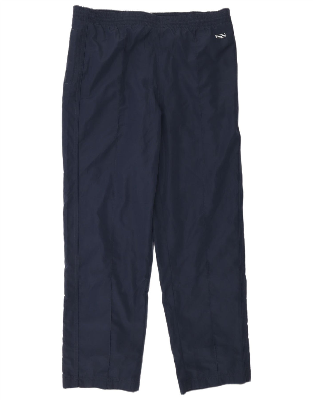 Calça de treino masculina Champion grande poliéster azul marinho