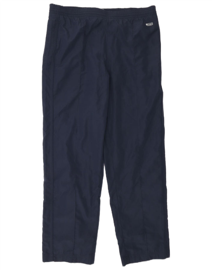 Calça de treino masculina Champion grande poliéster azul marinho