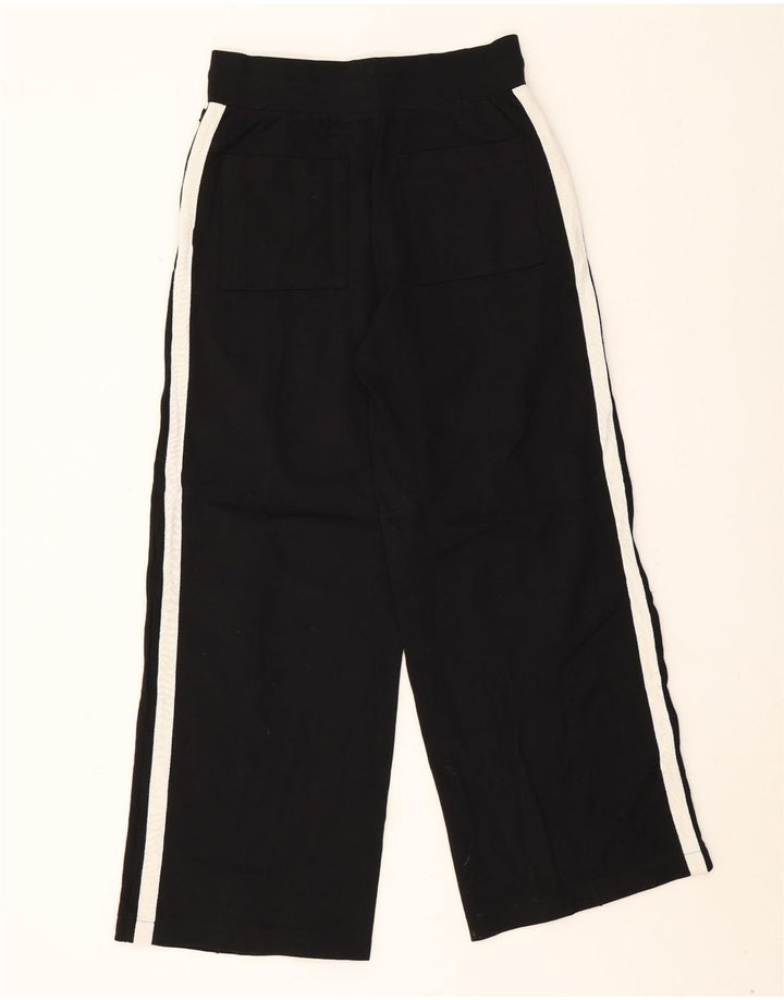 Calça de treino feminina MARKS & SPENCER Reino Unido 10 pequeno bloco colorido preto