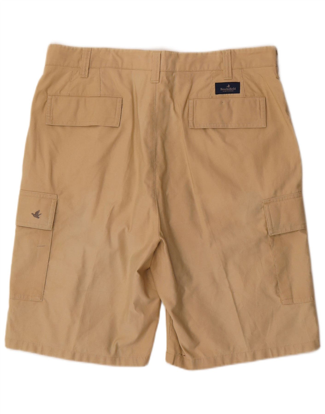Shorts cargo masculino Brooksfield IT 52 XL W38 algodão bege
