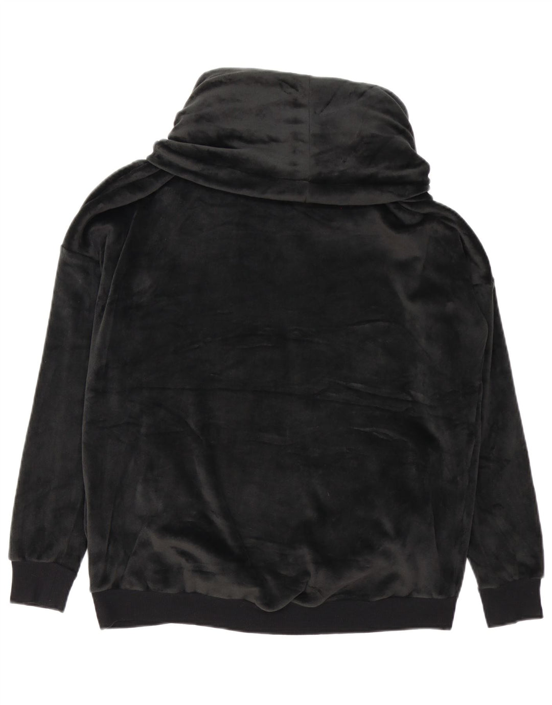 Suéter feminino de veludo Marks & Spencer Autograph Reino Unido 10 pequeno preto