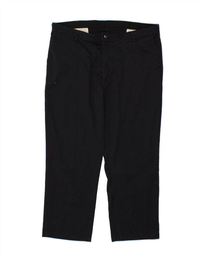 WRANGLER Mens Straight Chino Trousers W42 L30  Navy Blue Cotton Vintage Wrangler and Second-Hand Wrangler from Messina Hembry 