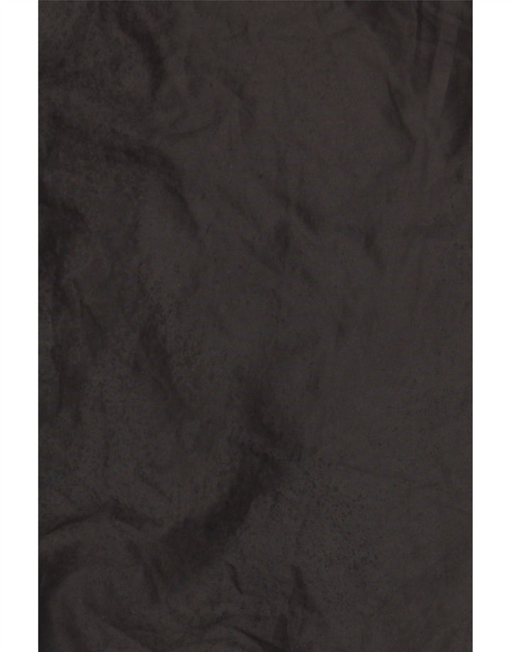 Jaqueta de chuva masculina Ellesse com capuz gráfico Reino Unido 36 poliéster preto pequeno
