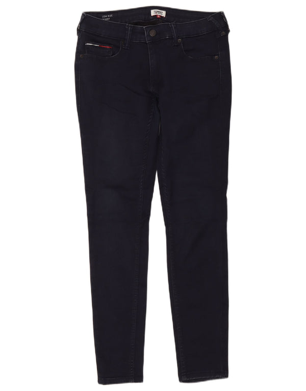 Jeans skinny feminino Tommy Hilfiger cintura baixa W31 L32 azul marinho