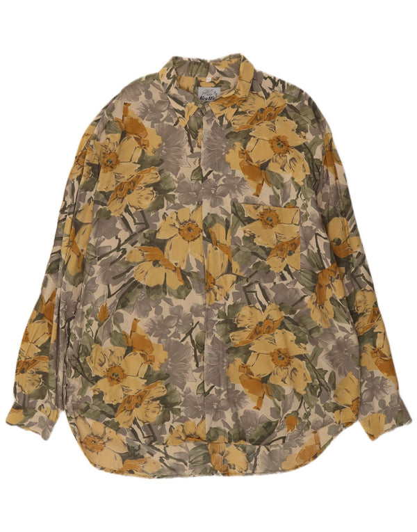 Camisa masculina Key West XL viscose floral multicolorida