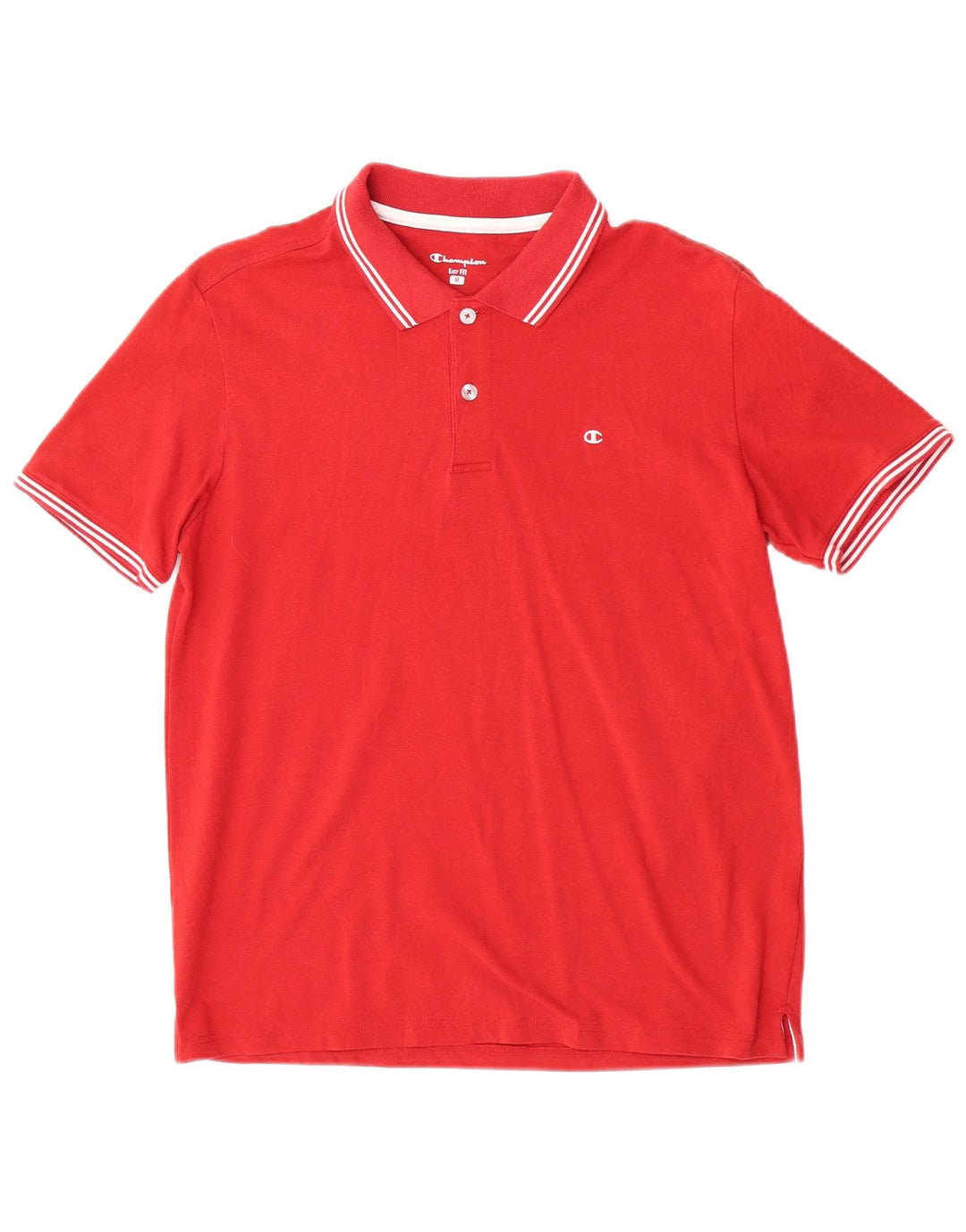 Camisa polo masculina Champion Easy Fit vermelha média