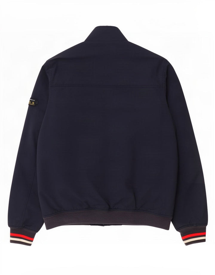Jaqueta bomber masculina Tommy Hilfiger Reino Unido 40 grande azul marinho poliamida